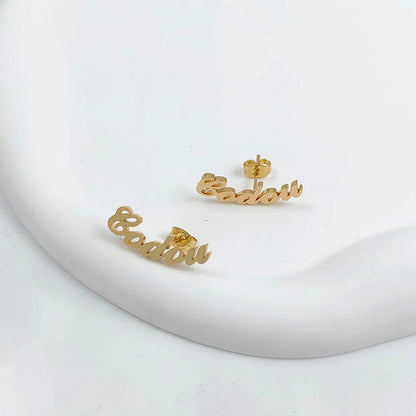 BOUCLES D'OREILLES JUSQU'À 2 PRÉNOMS