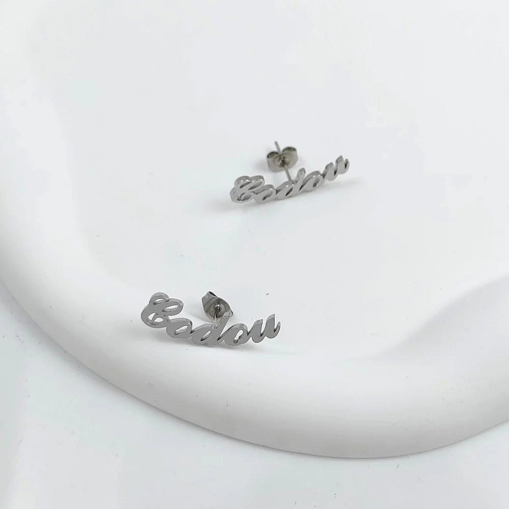 BOUCLES D'OREILLES JUSQU'À 2 PRÉNOMS