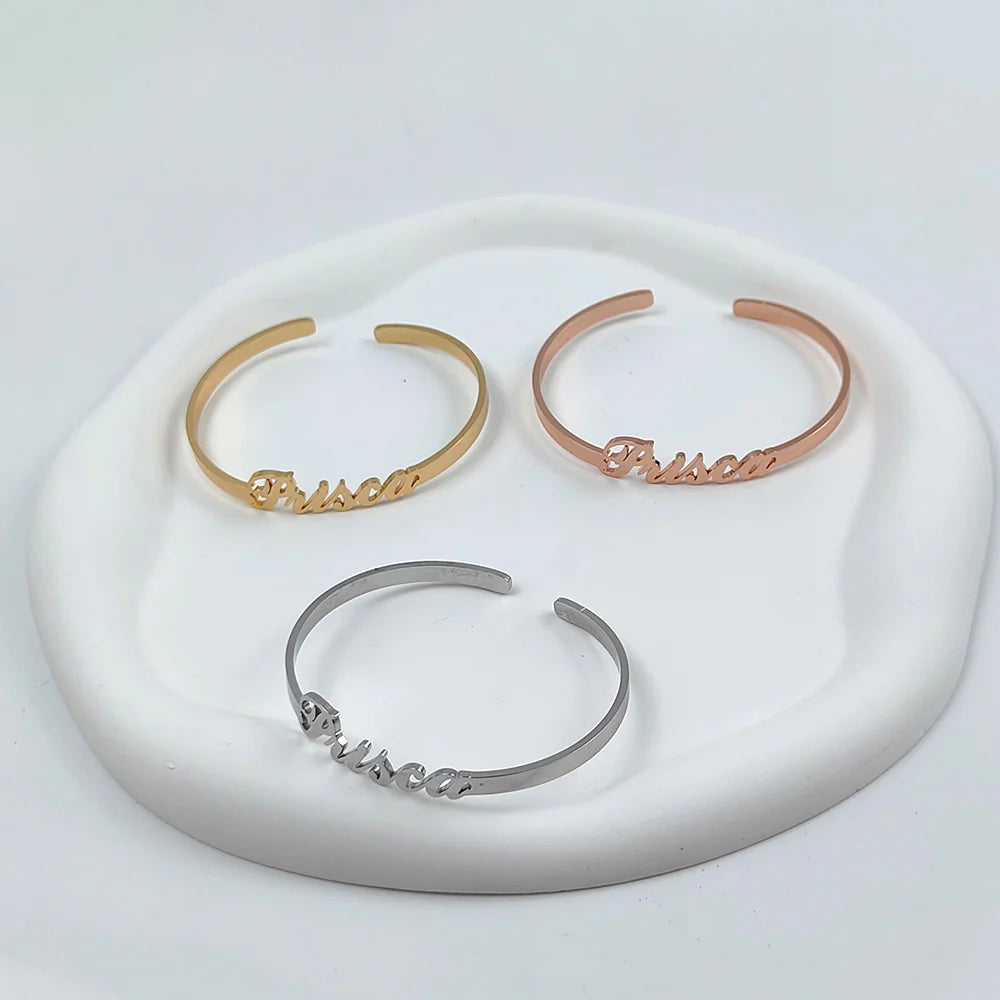 BRACELET JONC 1 PRÉNOM