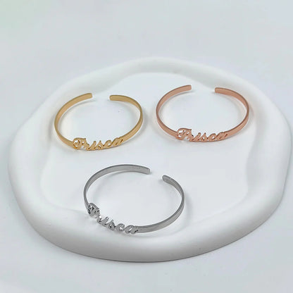 BRACELET JONC 1 PRÉNOM