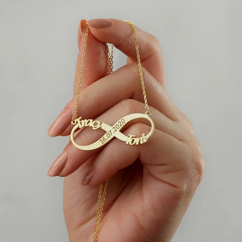 COLLIER INFINI 2 PRÉNOMS