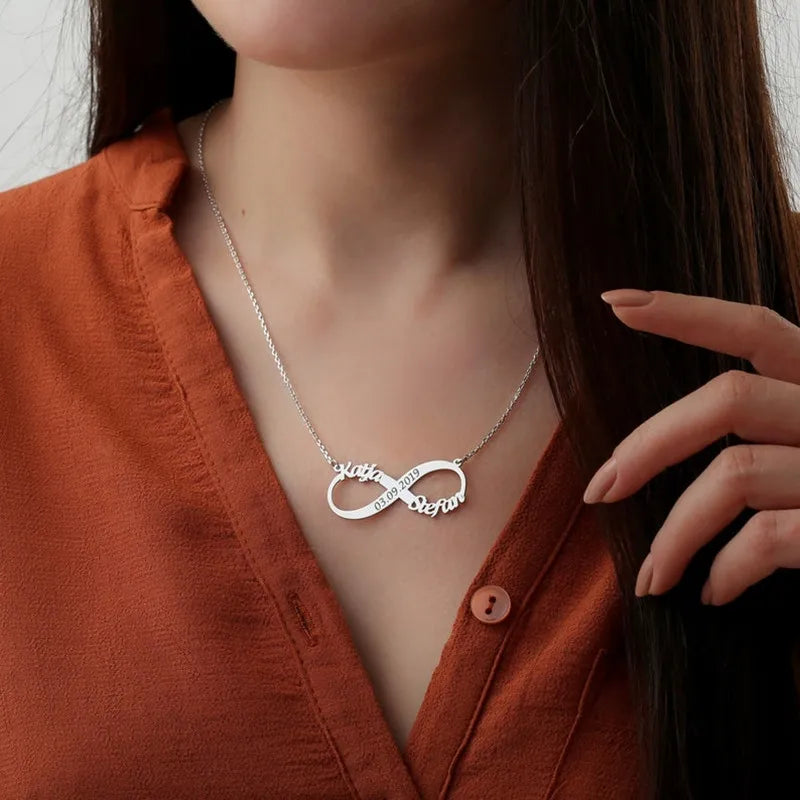 COLLIER INFINI 2 PRÉNOMS