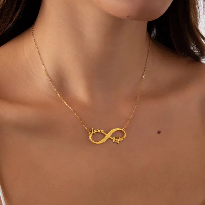 COLLIER INFINI 2 PRÉNOMS