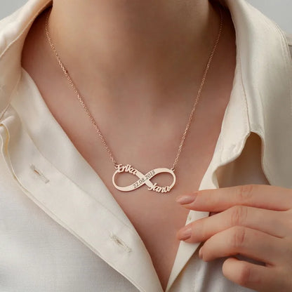 COLLIER INFINI 2 PRÉNOMS