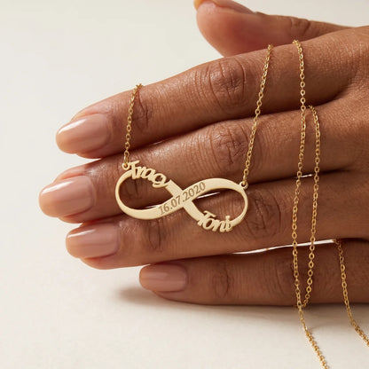 COLLIER INFINI 2 PRÉNOMS