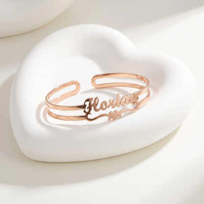 BRACELET JONC SIGNATURE 1 PRÉNOM
