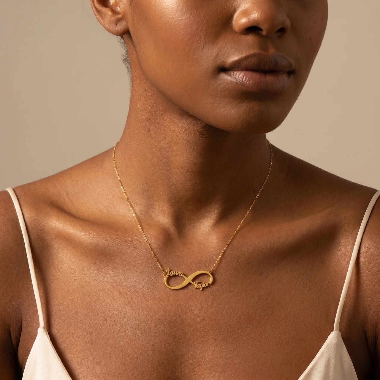 COLLIER INFINI 2 PRÉNOMS