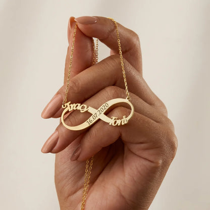 COLLIER INFINI 2 PRÉNOMS