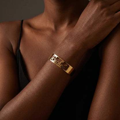 BRACELET MANCHETTE 1 PRÉNOM